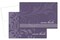Great Papers! Thank You Note Card and White Envelope, Amethyst Flourish, 4.75" x 3.375"(folded), 24 count